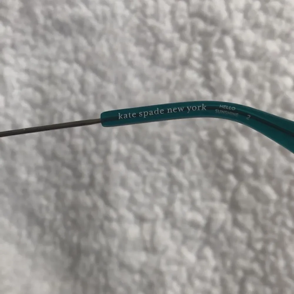 Kate Spade 59mm ellienafs Round Sunglasses New Silver/dark blue
